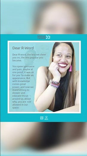 Dear R-Word