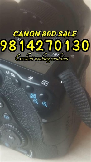 Canon EOS 80D For Sale 📸