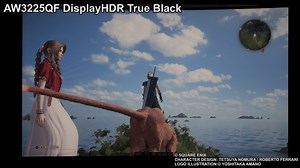 AW3225QF を使い FINAL FANTASY VII REBIRTH をプレイする際に生じる HDR表示のトレードオフについて