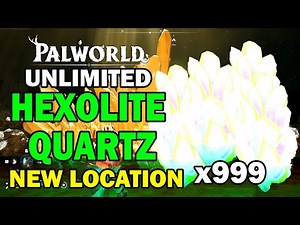 Palworld - How to Get INFINITE Hexolite & More FAST - Best ALL Feybreak Dungeon Location!