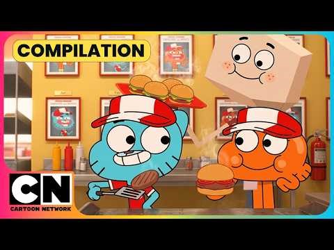 The Secret Burger Code!🍔😱| The Amazing World Of Gumball⚽| Food Special😋| Kids Cartoon | ‪@cnindia‬ ​