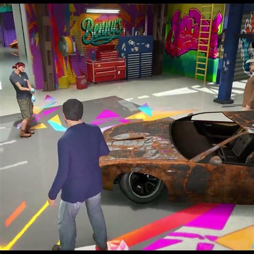 MICHAEL GOT FREE LUXURY GIFT & GONE WRONG! #shorts #gta5