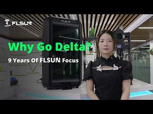 FLSUN's Secret Weapon! Delta for 9 Years #flsundelta