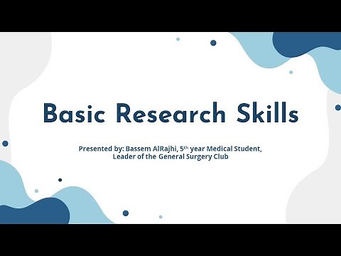 Basic Research Skills