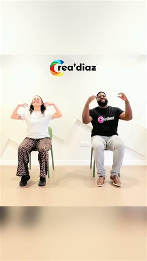 Gentle Chair Workout #chair #creadiaz #dance #silver #senior #fun