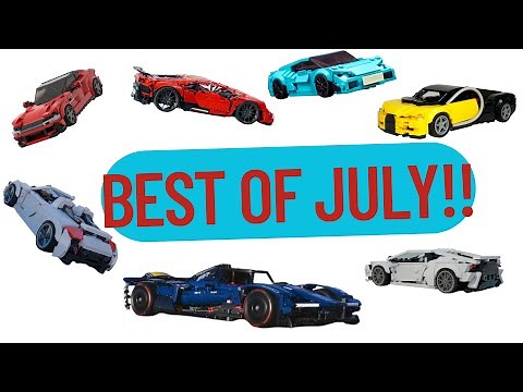 The BEST LEGO CAR MOCs of JULY on Rebrickable!! #lego #legomoc #best #top #toys #legocars #model