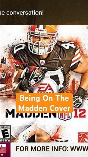 Former #clevelandbrown Peyton Hillis talks about being on the Madden 12 cover. #nfl #madden #browns
