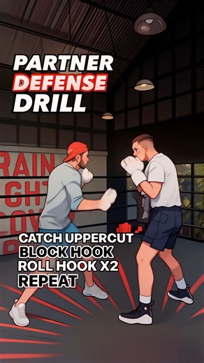 BOXTOON on Instagram: "실전 복싱 방어 드릴: 어퍼컷 캐치부터 롤링까지! Boxing Defense Drill: Catching Uppercuts to Rolling Hooks! 파트너와 함께 할 수 있는 실전 복싱 방어 훈련 영상입니다. 상대방의 공격 흐름에 맞춰 유연하게 대처하는 능력을 길러보세요! ​캐치 어퍼컷 (Catch Uppercut): 손바닥으로 상대의 어퍼컷을 가볍게 받아냅니다. ​블락 훅 (Block Hook): 가드를 높여 측면 훅 공격을 방어합니다. ​롤 훅 (Roll Hook): 몸을 낮게 돌려 상대의 훅 아래로 흘려보냅니다. #BoxingDrills #BoxingDefense #PartnerDrill #BoxingTraining @beracoach @lukehoward_mma"
