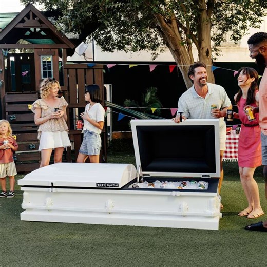 Life-Size Casket Coolers