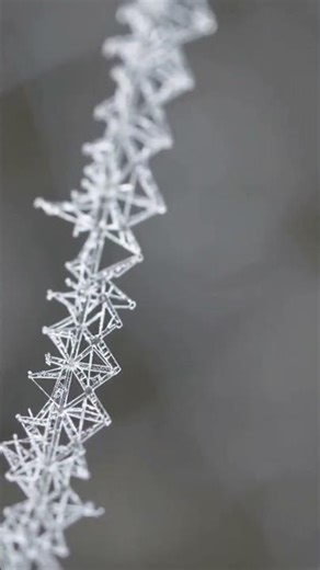 Micro Worlds part 7 #shorts #frost #macro #silk #loop #visuals #aesthetic