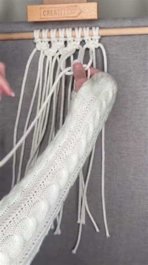 Easy Macrame # 4 - Alternate Square Knots