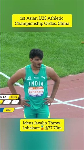 Shivam Lohakare Takes Bronze | Asian U23 Athletics 2026