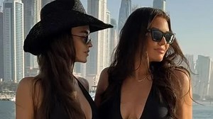 Mark Wright's sister Natalya looks incredible in matching swimsuits with Jess