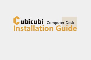 Watch CubiCubi desk installation guide on Amazon Live