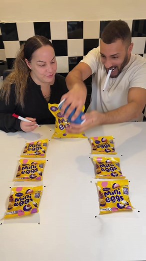 Fun DIY Dice Game with Mini Eggs for Easter