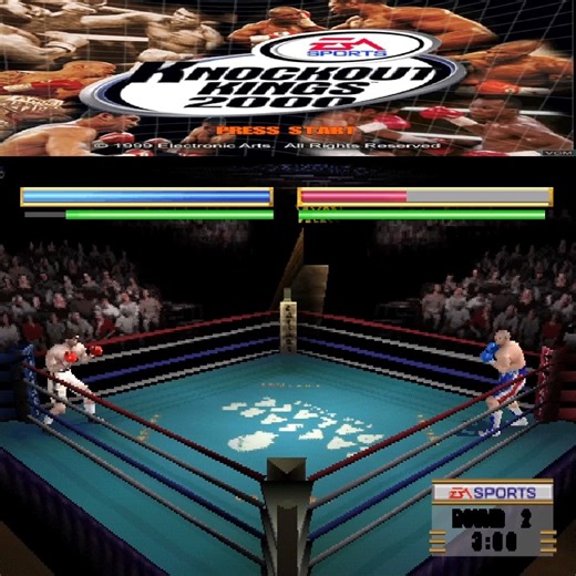 83K views · 841 reactions | Knockout Kings 2000 | PS1 | 1999 | Retro-Entertainment TV | Facebook