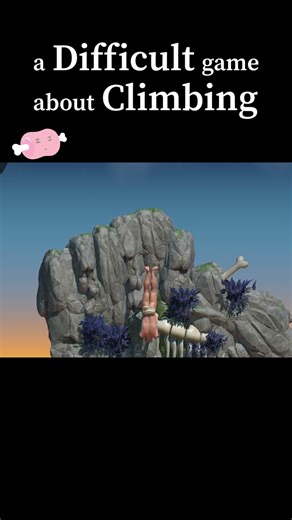 ピンッ!! #adifficultgameaboutclimbing #クライミング #登山ゲーム