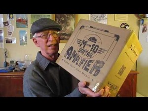 Donner M-10 10W Guitar AMP. Unboxing and plug in.