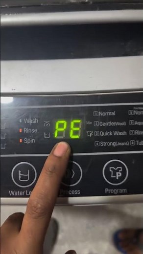 LG top load inverter Washing Machine ( PE Error code ) solution #lg #lgwashingmachine