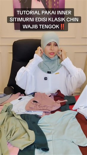 Madame Uni (Founder SITIMURNI) on Instagram: "MALAYSIA/SINGAPORE/BRUNEI.. TUTORIAL INNER SITIMURNI. HQ DAH TOPUP BANYAK WARNA BARU‼️ BELIAN WEB ➡️ www.sitimurni.my BELIAN WSAP SAHAJA, ❌ CALL➡️ +60196924522 BELIAN BUTIK ➡️ Butik SITIMURNI, Atmosphere, Seri Kembangan, Selangor. Waktu operasi butik : Isnin hingga Sabtu, 9 pagi hingga 4 petang. #SITIMURNIRAYA2026 #wanitaIKONselangor #tudungSITIMURNI #telekungSITIMURNI #innersitimurni"