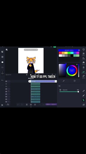 Why are there so many buttons #tweening #alightmotion #drawing #digitalart #art #animation