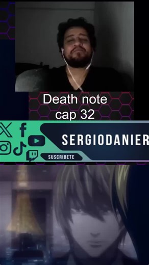 Ligth se reencuentra con Takada #deathnote Reaccionando a la serie Death note #anime #deathnoteanime #danier capitulo 32 sergio danier