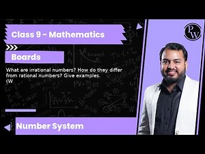 What are irrational numbers? How do they differ from rational numbers? Give examples. (W