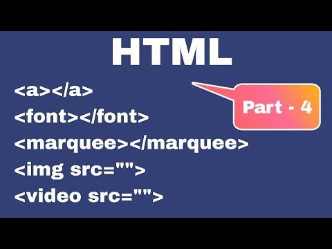 HTML coding | HTML tutorial for beginners | HTML part - 4
