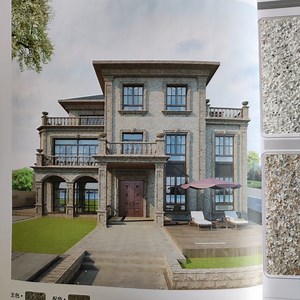 [Hot Item] Natural Stone Paint, Construction with Different Effects of Spray Granite Paint