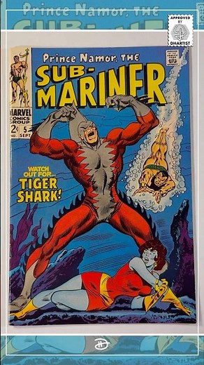 NEW EPISODE: Sub-Mariner 5 - September, 1968 #submariner #namor #marvel #marvelcomics