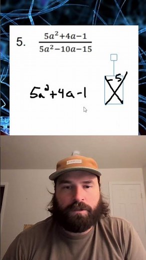 Algebra 2 question: simplifying expressions with a leading coefficient #algebra2 #tutor #math #STEM