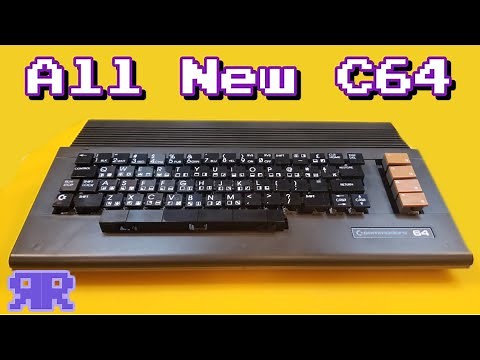 All New Commodore 64 using Ultimate 64 & LEGO Keycaps!