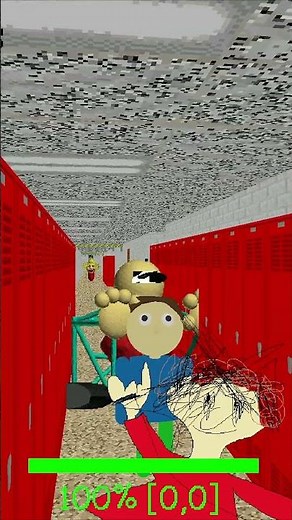 1st Prize took away the Student Player // Baldi Player VS Student Player (Baldi's Basics) #shorts