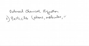 SOLVED:Categorize the ways in which a balanced chemical equation can be interpreted.