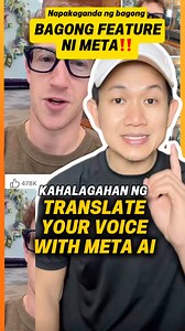 302K views · 15K reactions | Napakaganda ng bagong feature na Translate your Voice with Meta AI‼️ | Micoy Micheal Ausa | Facebook