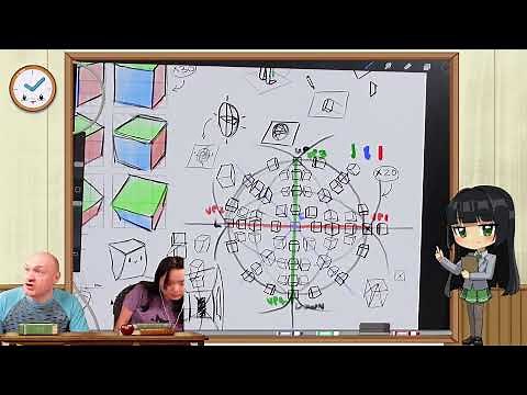 Advanced Perspective Art Lesson (Krenz Cubes & 5 Point Perspective) - 6/20/2025