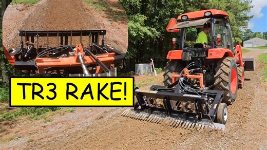 Boom! This Tractor Implement Is a Game Changer! ABI Attachments TR3 Rake Gets It Done!