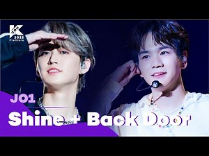 [KCON 2022 Premiere] JO1 - Shine(원곡 PENTAGON) + Back Door(원곡 Stray Kids) | Mnet 220609 방송
