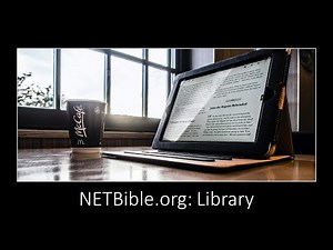 NET Bible 7: Library