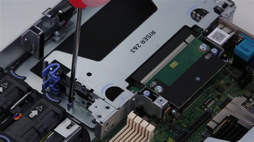 How to Remove and Install Risers on a PowerEdge XR11