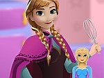 Play Anna Cooking Frozen Cake | Free Online  Games. KidzSearch.com