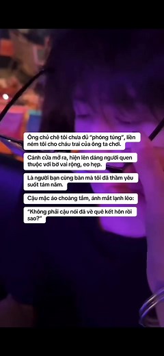 Tình Cờ Gặp Lại Bạn Cũ Dưới Cánh Tay Ông Chủ