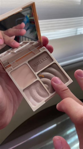 In love with this 4 in 1 Highlight and Contour🥹🩷 #fyp #contour #highlighterandcontour#affiliate