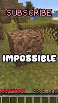 How to place a block in Mineacraft