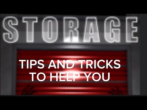 The Storage ROBLOX - Tips And tricks