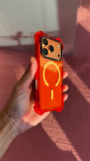 32K views · 164 reactions | The Cosmic Orange iPhone 17 Pro is getting it’s moment 李 Which case are you choosing? | Casetify | Facebook