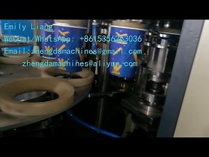 paper popcorn buckets making machine with small price /popcorn cup bowl forming machine