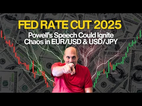 Fed Rate Cut 2025: Powell’s Speech Could Ignite Chaos in EUR/USD & USD/JPY