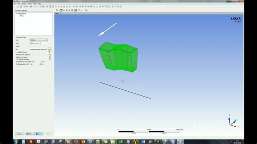 Axial compressor analysis _ Ansys CFX _ Single Rotor blade