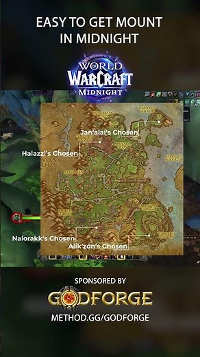 How to get the Ancestral War Bear Mount in Midnight 🐻